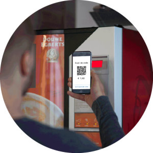 Executing a micro-payment at vending machine